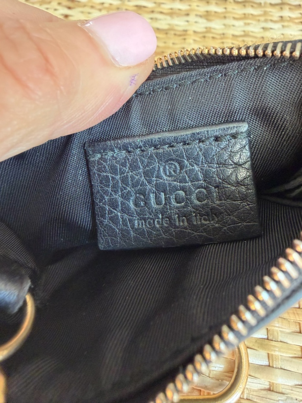 GUCCI Soho Coin Purse Leather Black - Picture 5 of 10